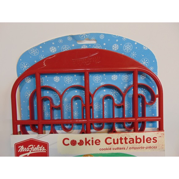 Christmas Cookie Cutters Cuttables Mrs. Fields Candy Cane Tree & Gingerbread 16 - Picture 6 of 6